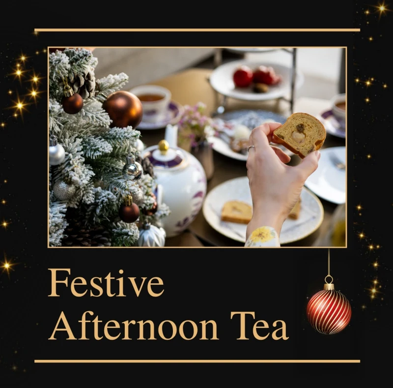 number 10 hotel christmas afternoon tea glasgow 2026