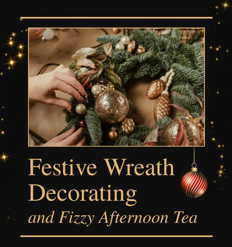 number 10 hotel christmas wreath decorating glasgow 2026
